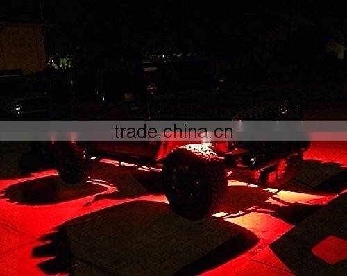 RGB Work Light 60W SET CREE LED Deck Light PODS for Automotive 4WD SUV UTV ATV Tractor Trailer