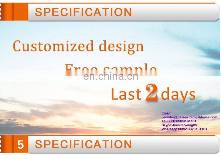 Hot sale Canada security fencing panels temporary fence set