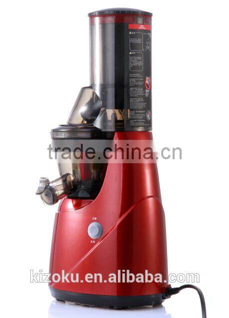 Whole Big Mouth Fruit and Smooth drinks masticating slow juicer