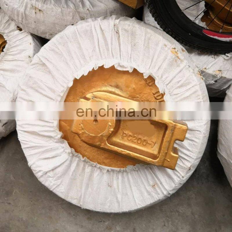 Excavator undercarriage spare parts for PC200-7 front idler assy
