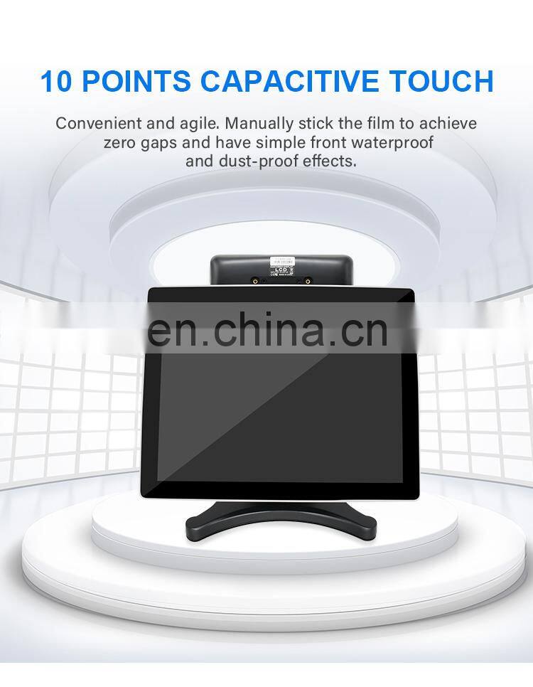 15'' Capacitive touch screen all in one POS with 8inch customer display system/cash register/cashier POS machine