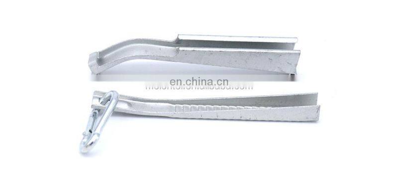 MT-1727 Factory Price HDG Fiber Optic Wire Telecom Wire Arc Cable Clamp Hanging Sliding Metal Hook