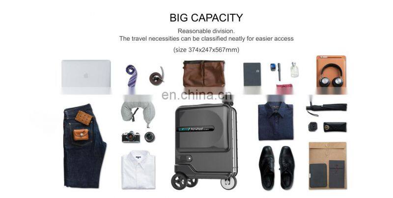 new travel suitcase luggage smart e l ectric riding suitcase big capactity