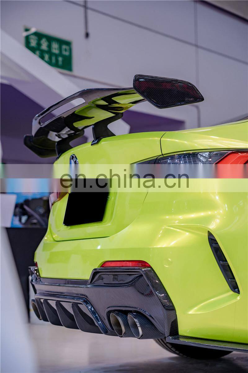 Runde Newest G22 For 2021 BMW 4 Series Carbon Fiber Front Lip 425i 430i Modified Dry Carbon Rear Lip