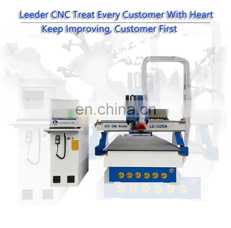 Jinan hot sale cnc vibration cnc router knife cutting machine ATC cnc router for sale