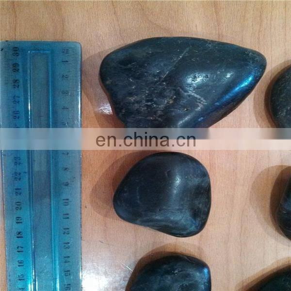 Colorful pebble garden stepping stone