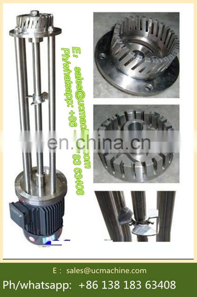 liquid high shear food mixer homogenizer