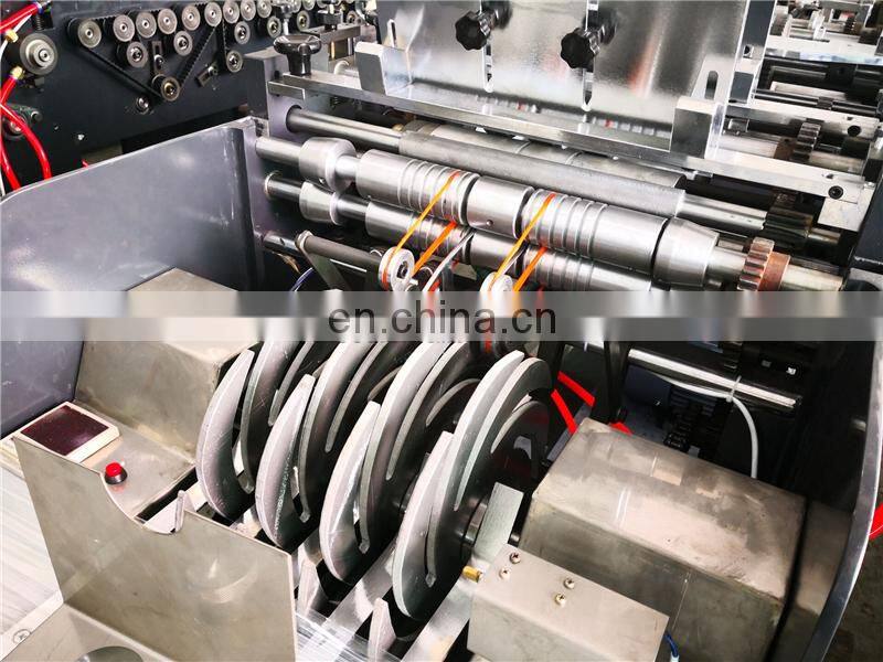 ZF390A Used Greeting Card postcards Automatic Wallet & Pocket Envelope Paper Bag Making Machine