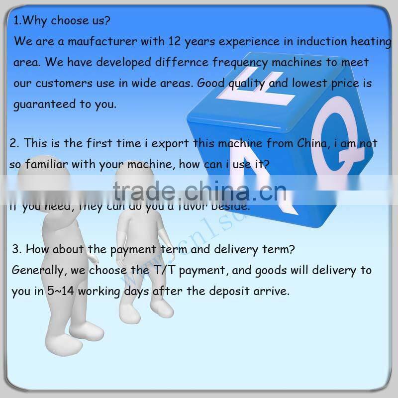Energy saving intermediate frequency aluminum induction melting furnace