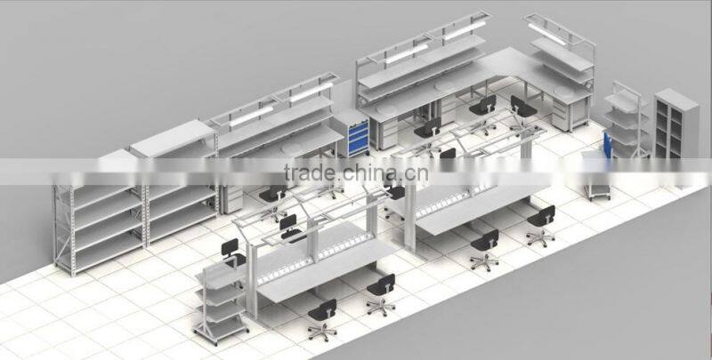 (DETALL) Multifunctional height adjustable workbench DIY