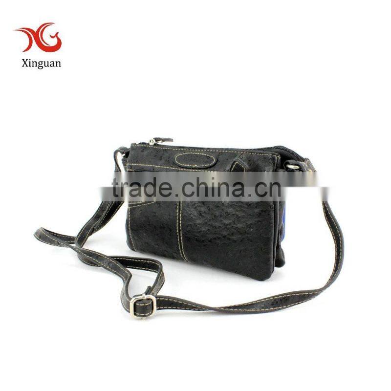 unisex leather messenger bag