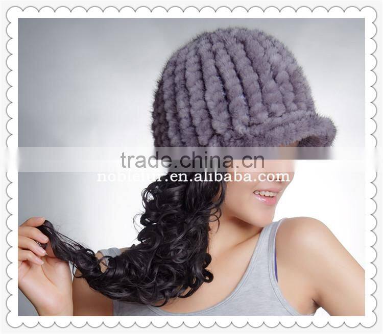 latest design autumn stylish Hat famous designer real mink fur hat
