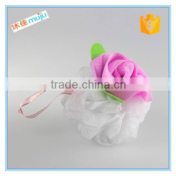 flower body pouf bath lily shower pouf super soft rich bubble new design