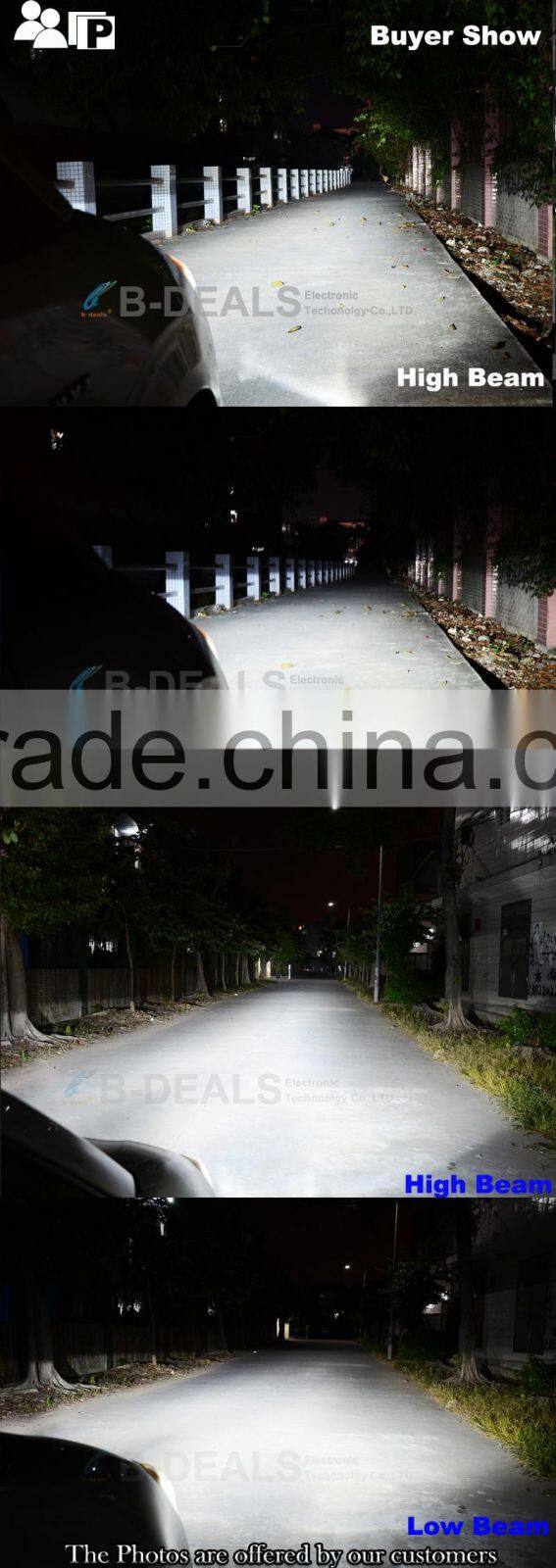 B-deals A336 high power car led headlight bulbs 5202 36W