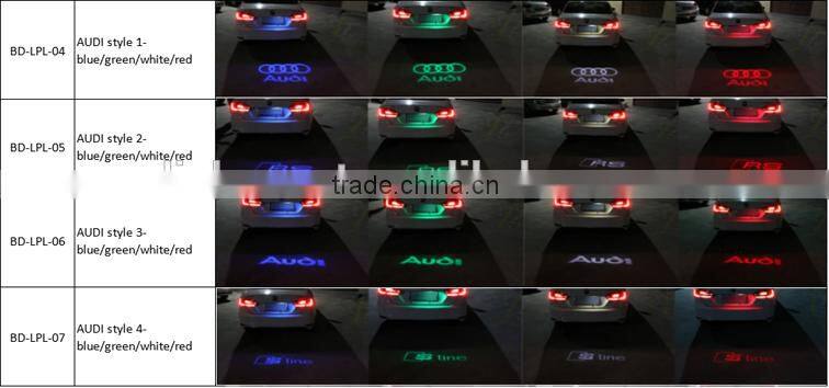 Ghost Shadow License plate laser logo fog light for BMW VW AUDI