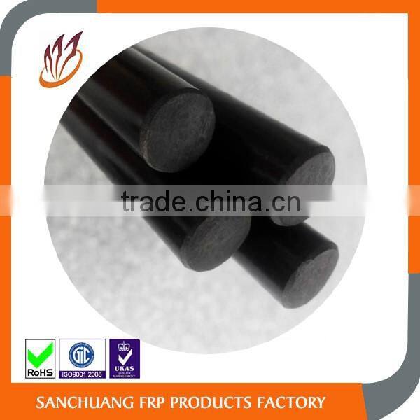 16mm Solid Carbon Fiber Rods Pultrusion