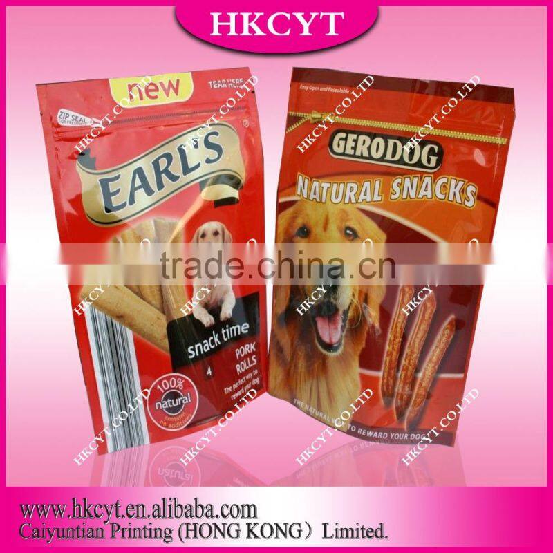 Zipper Pet Food Packaging And Pet Food Bag