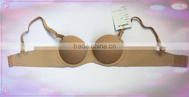 Fashion Laser Cut Bra, Molded Cups w/ Wire