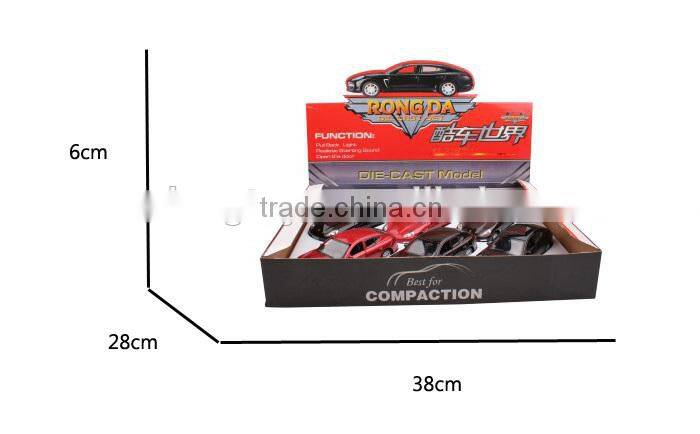 1: 28 alloy pull back car, metal car model toy