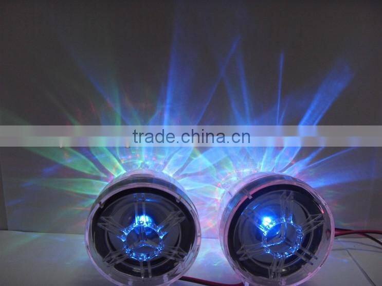 wholesale plastic transparent of motorcycle speakers 12v