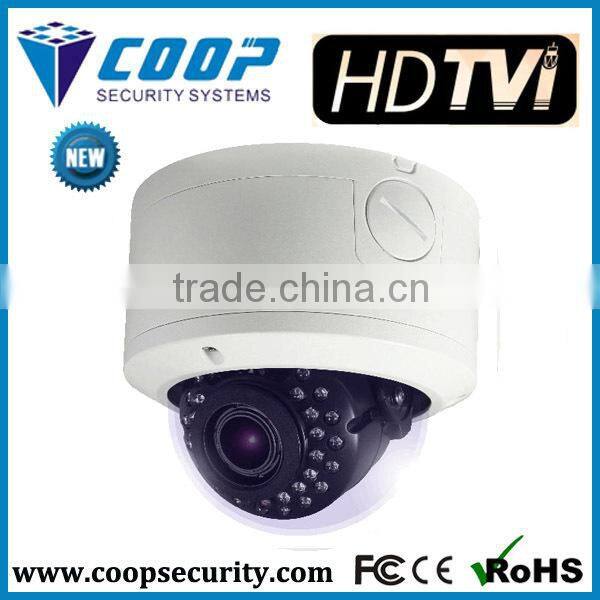 1/3'' Sony CMOS Sensor Dome Metal Vandalproof IR Dome Camera 2.8-12mm Lens Waterproof Manual IRIS Lens Camera 960P