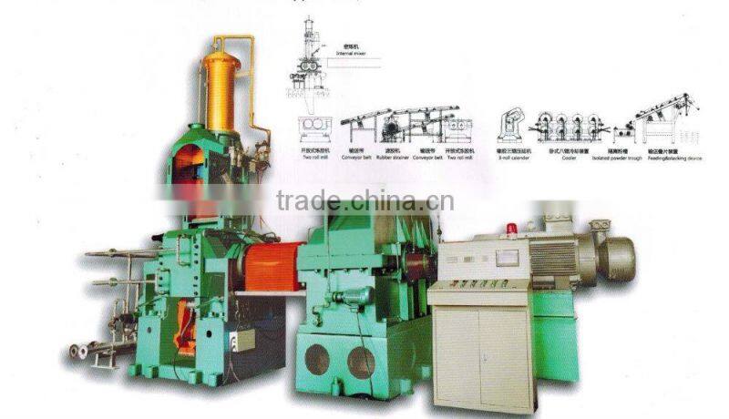 Rubber internal mixer (Pneumatic upper ram) 2015 years plastication and final mixing of rubber or plastics