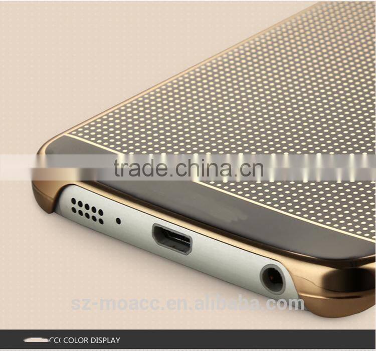 Fashion slim electroplating pc hard case for samsung galaxy s6