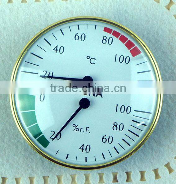 Cheap Bi-Metal Sauna Room Hygrometer