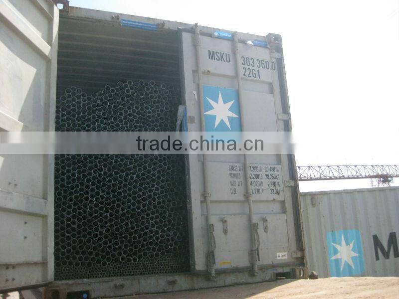 circle steel tube for struture pre-galvanized conduit ASTMA500