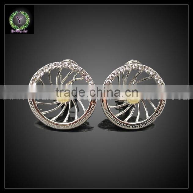 Hot Sale Fashion Necklace Earrings ringJewelry Set,