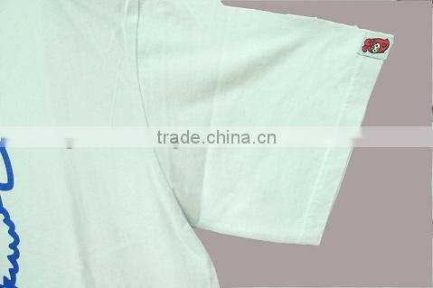 Baby Schnauzer Unisex Cotton Printed White Pink Red Tee Top Short Sleeve