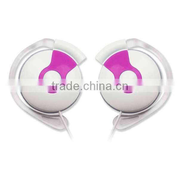 Best selling products popular stereo fashion earhook headphones for mp3 mp4 player