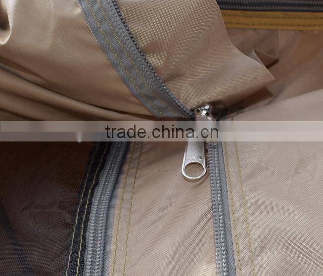 High quality oxford waterproof retractable roof awning for cars with mesh annex