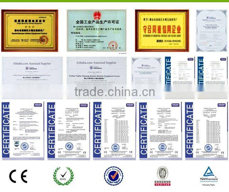 Cosbao 3 tier stainless steel serving trolley/tray trolley (BN-T23)