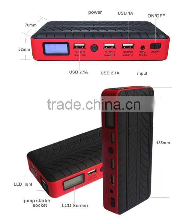 promotional sale lithium jump starter auto jump starter high emergency power battery