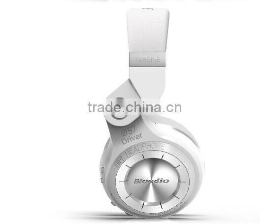 High quality Bluetooth 4.1 Stereo wireless headset T2 with built in FM Radio/Mic Micro-SD