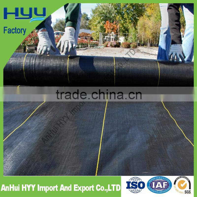 Weed control mat ground cover polypropylene sheet