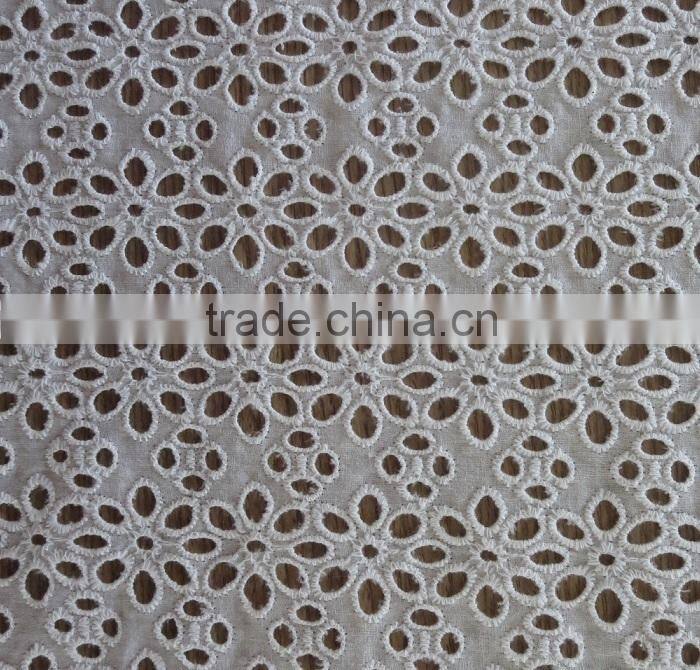 Italian cotton fabric embroidery cotton embroidery lace fabric