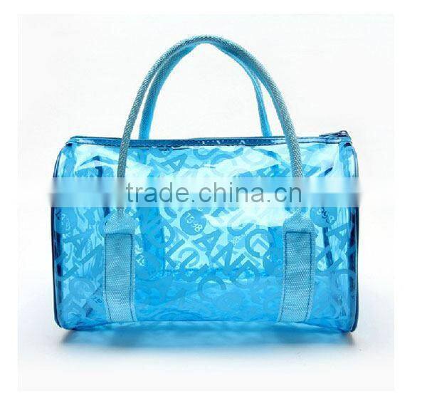 High quality durable tinted pvc tote bag