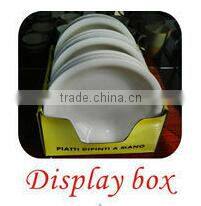 ceramic super white embossed tableware set