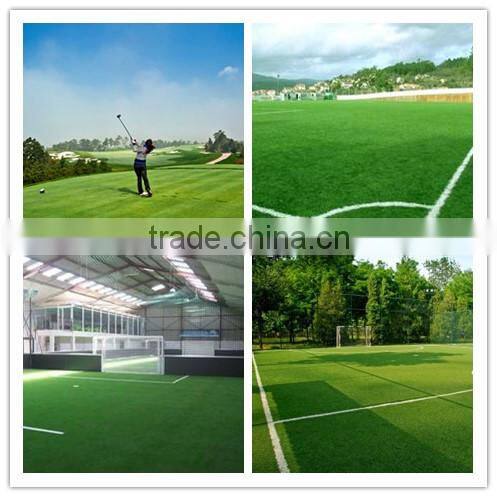 Monofile PE turf grass for football field
