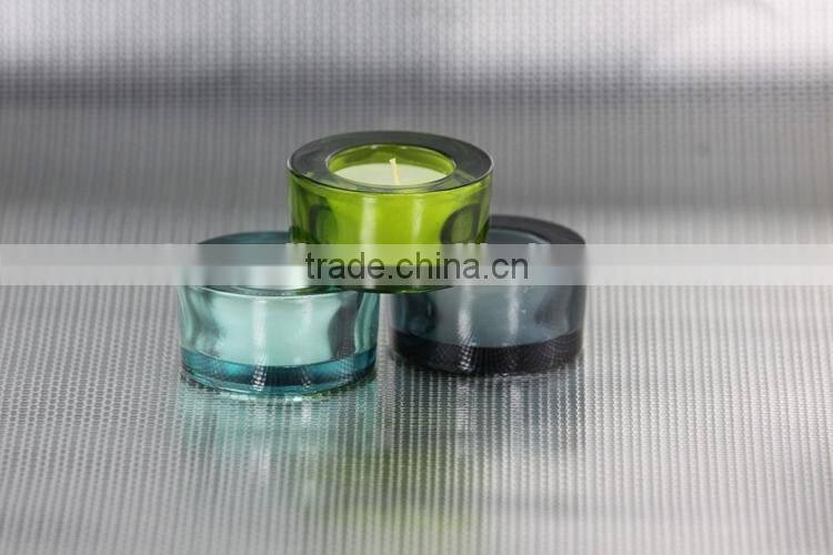 Scented Soy Candles in Crystal Container with Lid