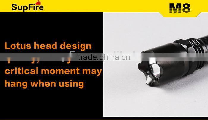 USA imported CREE Q5 LED portable convenient rechargeable emergency flashlight