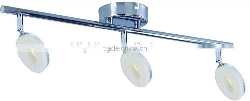 plastic integrated 3*5W LED ceiling light for European market