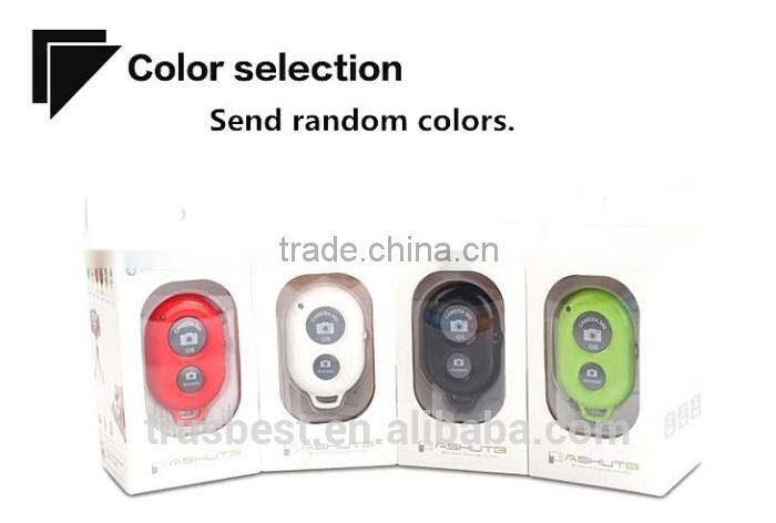 Wireless Self Selfie Stick Handheld Monopod+Clip Holder+Bluetooth Camera Shutter Remote Controller for iPhone Samsung gopro