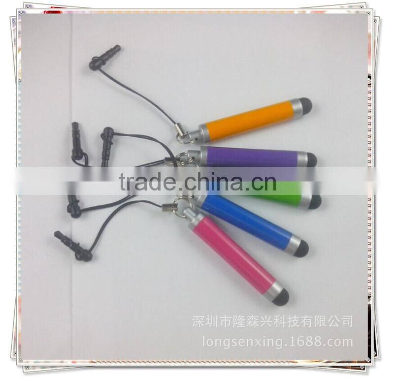 TTO-0601 short bud touch pen for galaxy s4 , smartphone touch pen stylus