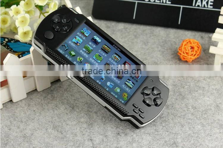 Portable 4.3inch screen Mp4 MP5 game player with camera/video/TV-Out