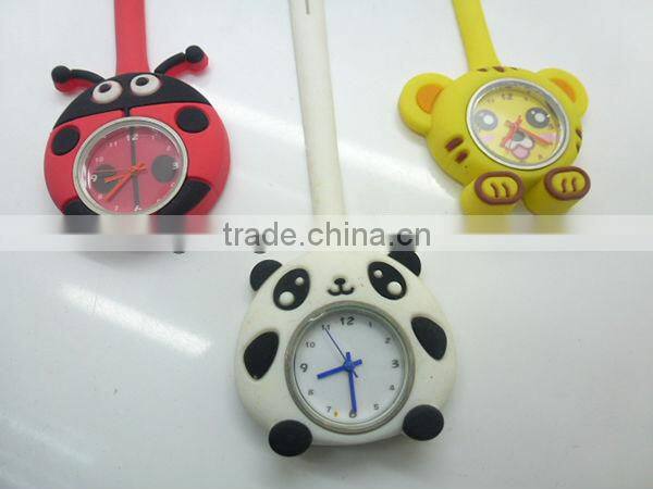 cute cartoon design silicone pocket nurse watch patent