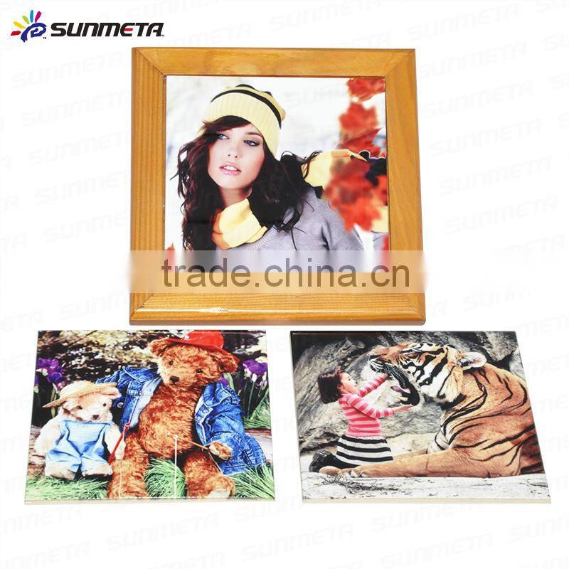 printable sublimation ceramic tile for customized printing,blank tile