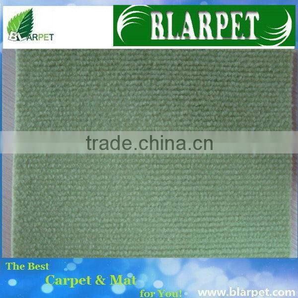 Latest cheapest striped to wall carpet latex backing